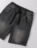 Bermuda jeans I Do - grigio scuro - 1