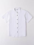 Camicia manica corta I Do - white - 0