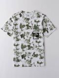 T-shirt manica corta I Do - bianco verde - 0
