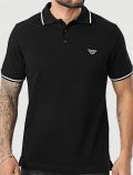 Polo manica corta Emporio Armani - nero - 0