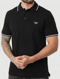 Polo manica corta Emporio Armani - nero - 2