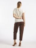 Camicia manica corta Artigli - panna - 3