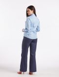 Camicia manica lunga giovane Artigli - celeste - 4