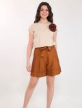 T-shirt manica corta Artigli - tabacco - 1