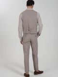 Camicia manica lunga Yes Zee - beige marrone - 4