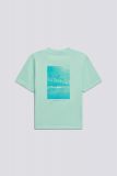 T-shirt manica corta Gas - verde acqua - 1