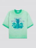 T-shirt manica corta Gas - verde acqua - 0