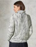 Dolcevita in maglia - grigio bianco - 2