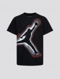 T-shirt manica corta sportiva Jordan - nero - 0