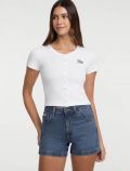 T-shirt manica corta Guess Jeans - bianco - 0