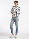 Camicia manica lunga Antony Morato - blu bianco - 2