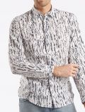 Camicia manica lunga lino Antony Morato - blu - 1