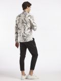 Camicia manica lunga Antony Morato - bianco grigio nero - 4