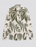Camicia manica lunga casual Gas - verde bianco - 3