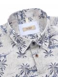 Camicia manica corta Sseinse - beige blu - 2