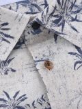 Camicia manica corta Sseinse - beige blu - 4