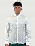 Camicia manica lunga lino Sseinse - bianco - 0