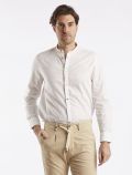 Camicia manica lunga lino Sseinse - bianco - 0