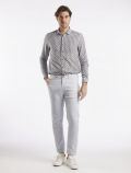 Pantalone casual Sseinse - celeste - 2