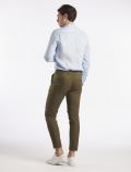 Pantalone casual Sseinse - militare - 4
