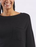 Maglia manica lunga Knit - San Babila - nero - 1
