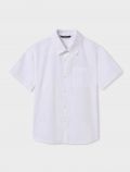 Camicia manica corta Mayoral - bianco - 0