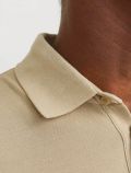 Polo manica corta Jack & Jones - beige - 1