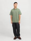 Polo manica corta Jack & Jones - verde - 3