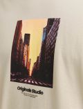 T-shirt manica corta Jack & Jones - beige - 1
