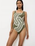 Costume intero Triumph - verde - 2