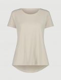 T-shirt manica corta sportiva Cmp - vaniglia - 0
