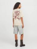T-shirt manica corta Jjxx - beige rosso - 5