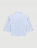 Camicia manica corta Jdy - blu bianco - 1