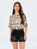 Camicia manica corta Jdy - cemento - 0