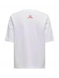 T-shirt manica corta Only - bright white - 6