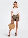 Pantalone corto Only - toasted coconud - 2