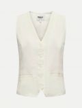 Gilet Only - cloud dancer - 0