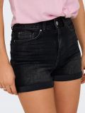 Pantalone corto Only - washed black - 1