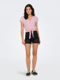 Pantalone corto Only - washed black - 2