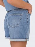 Pantalone corto Only - light blue denim - 3