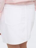 Gonna in jeans Only - bianco - 3