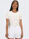 T-shirt manica corta Only - lemon - 0