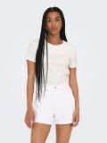 T-shirt manica corta Only - lemon - 2
