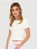 T-shirt manica corta Only - cuore - 2