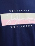 T-shirt manica corta Jack & Jones - oceano - 1
