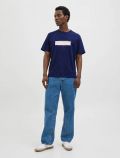 T-shirt manica corta Jack & Jones - oceano - 4