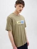 T-shirt manica corta Jack & Jones - verde - 6
