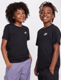 T-shirt manica corta sportiva Nike - black - 0