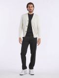 Cardigan Over-d - panna - 1