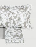 Completo lenzuola 2 piazze Fazzini - grigio - 2